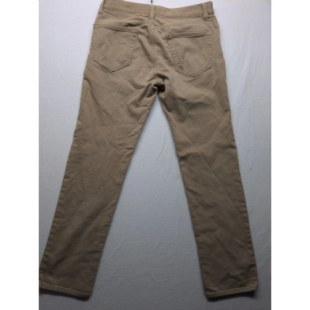 Banana Republic Traveler Slim Fit Chinos Pants Stretch Khaki Mens Sz 31x32
